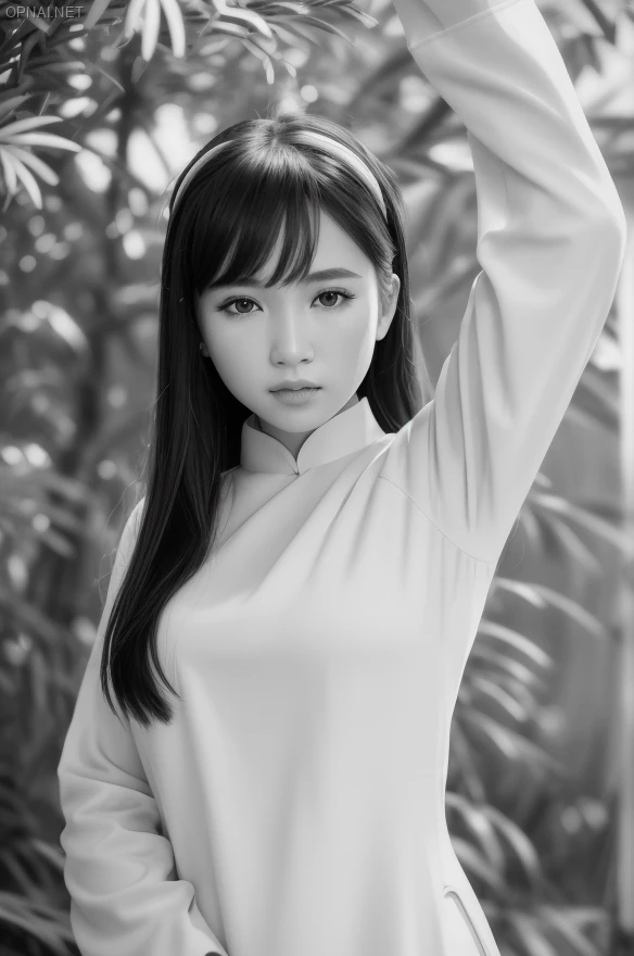 Hyperrealistic Portrait of an 18-Year-Old Vietnamese Beauty