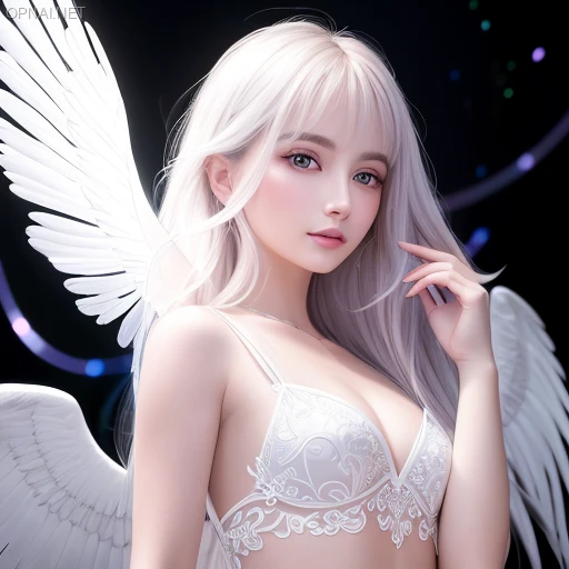 Angelic Fantasy: Ultra-Detailed CG Unity Wallpaper