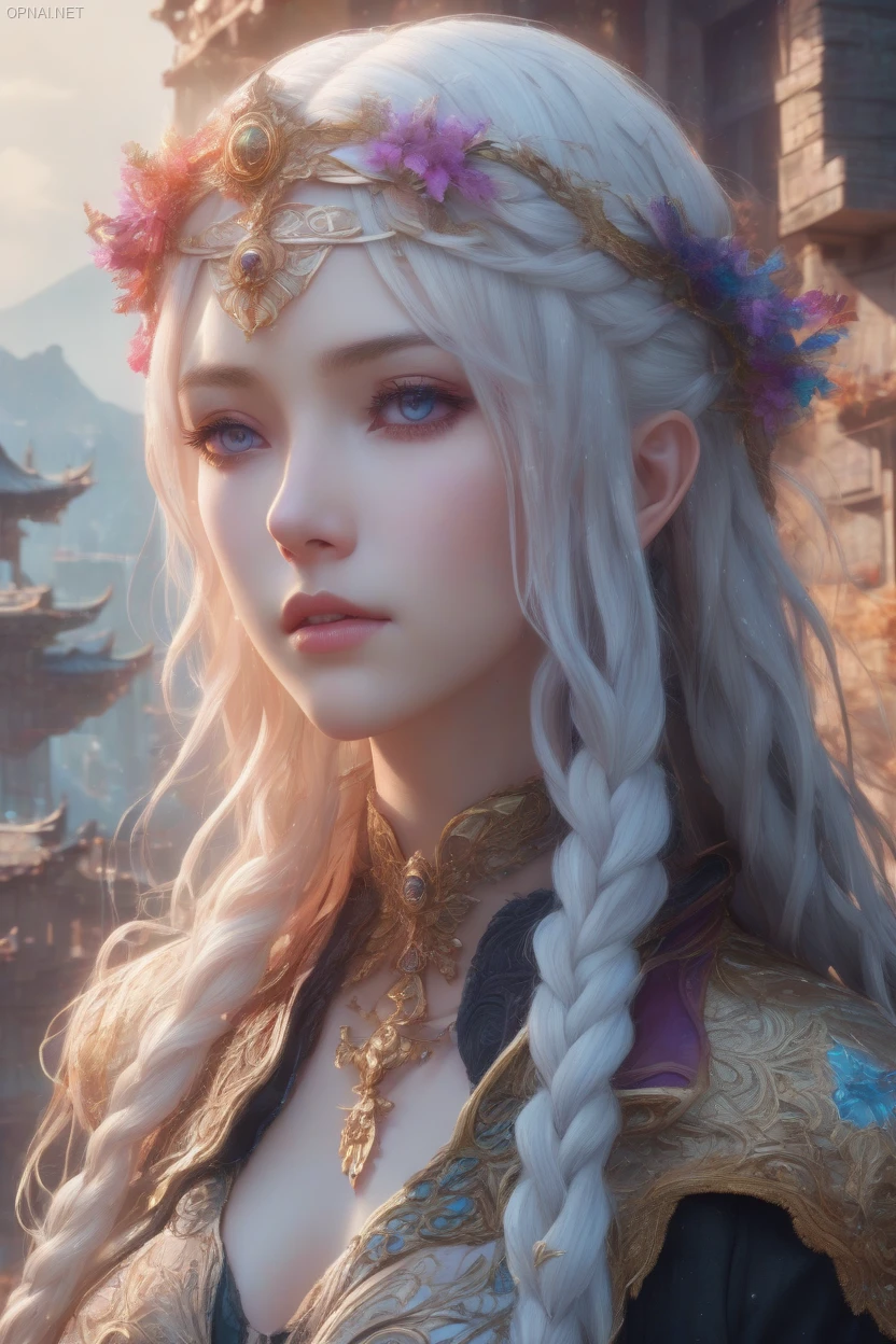 Ethereal Valkyrie: A Digital Masterpiece