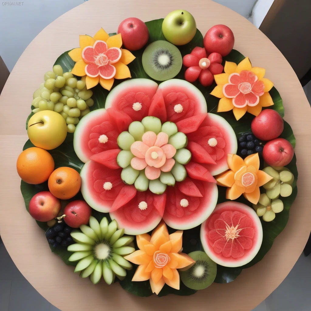 Trung Thu Fruit Display
