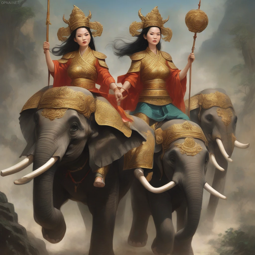 Trưng Sisters: Đại chiến trên voi