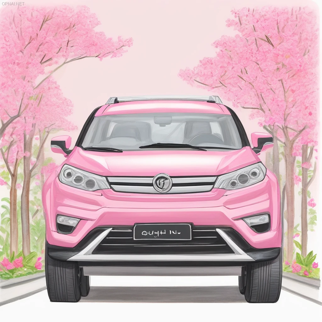 Pink Elegance: Quỳnh Như - A Stylish and Chic 4-Seater Car