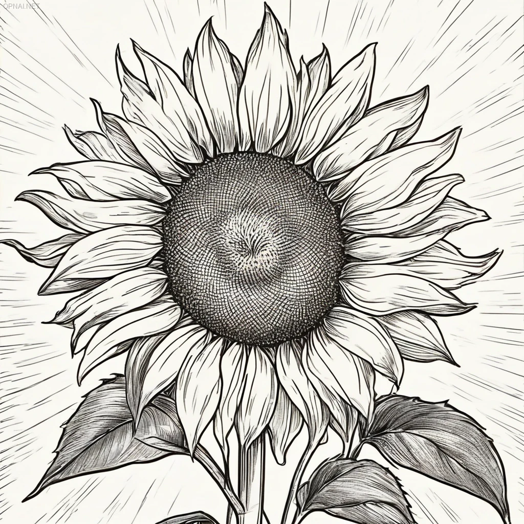Sunflowers Embracing Celestial Harmony